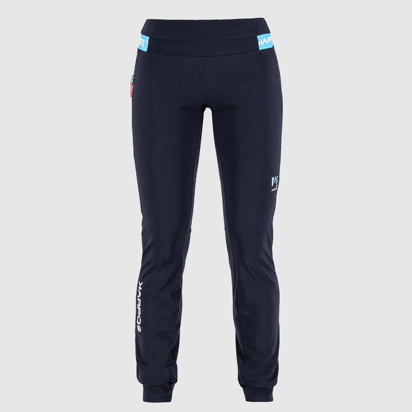 Buy Blue & Black Trousers & Pants for Women by Kryptic Online