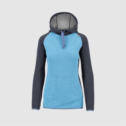 Sweatshirt Damen Karpos Pomedes Fleece - blue atoll