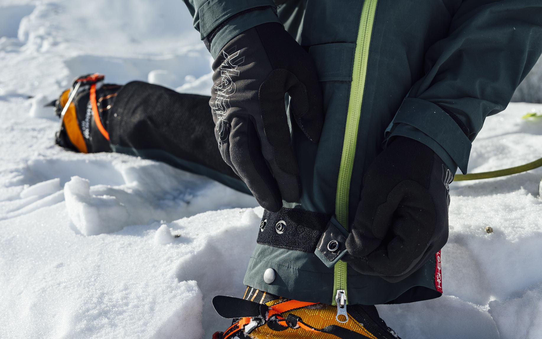 Alpine climbing pants