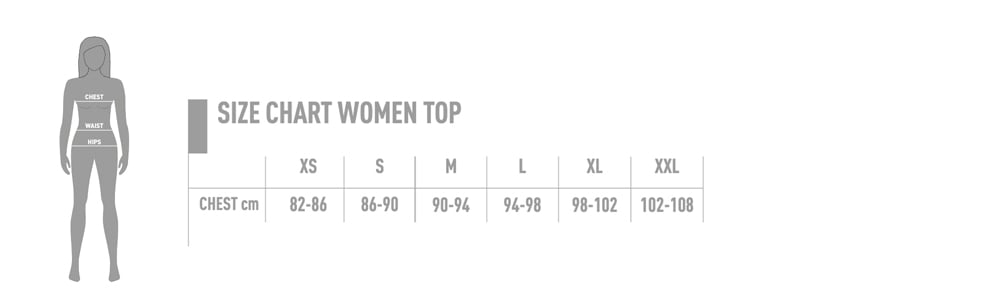 karpos size chart women top